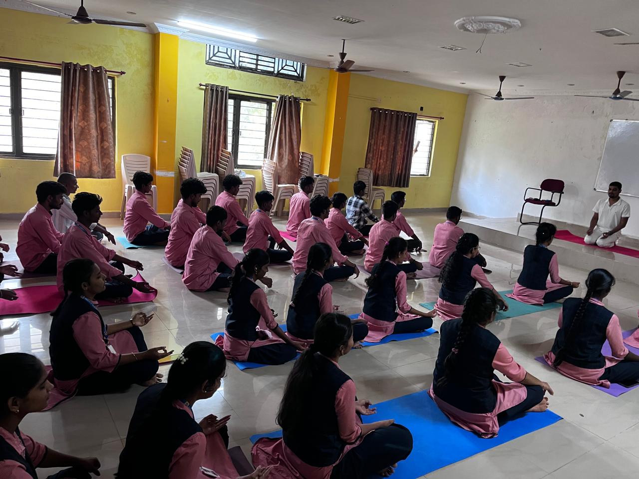 Celebrating Yoga day